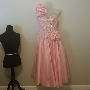 Alyce Designs 1980s Prom Dress